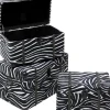 Kufry Wild Animal Zebra (3/Set)