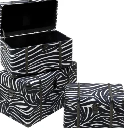 Kufry Wild Animal Zebra (3/Set)