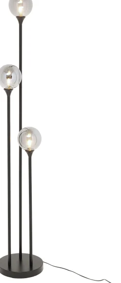Lampa podłogowa Al Capone Tre czarna 175cm