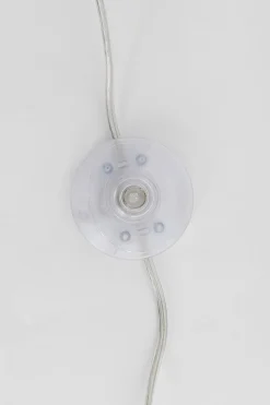 Lampa podłogowa Al Capone Tre 37x176 cm złota klosze przydymione