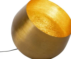 Lampa podłogowa Apollon Smooth Ø50 cm złota
