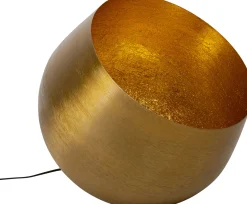 Lampa podłogowa Apollon Smooth Ø50 cm złota