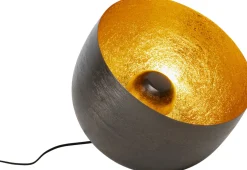 Lampa podłogowa Apollon Smooth Ø35 cm czarna