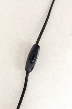 Lampa podłogowa Apollon Smooth Ø35 cm czarna