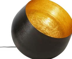 Lampa podłogowa Apollon Smooth Ø50 cm czarna