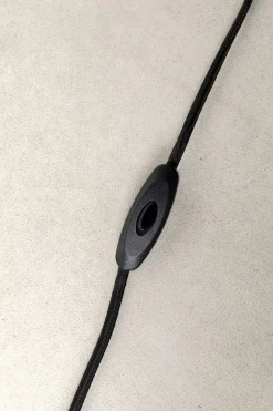 Lampa podłogowa Apollon Smooth Ø28 cm czarna