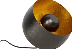 Lampa podłogowa Apollon Smooth Ø28 cm czarna