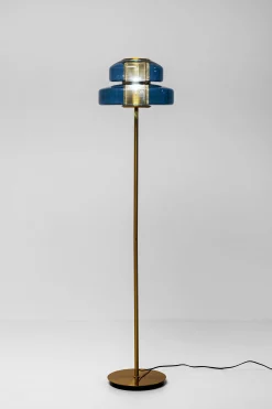 Lampa podłogowa Arcadia niebieska 155cm