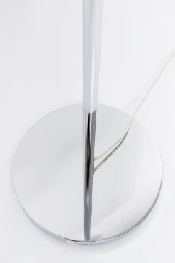 Lampa podłogowa Calotta 40x151 cm srebrna
