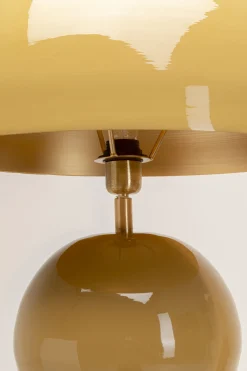 Lampa Podłogowa Candy Musztardowa 160cm