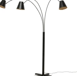 Lampa podłogowa Cappellino czarna matowa