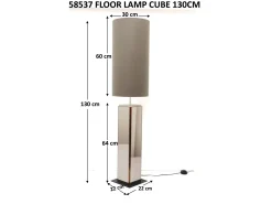 Lampa podłogowa Cube 130cm