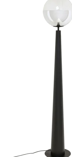 Lampa podłogowa Disco Ball czarna 163cm