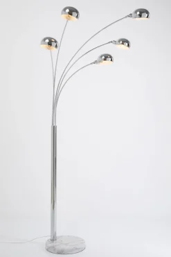 Lampa podłogowa Five Fingers 100x220 cm chromowa