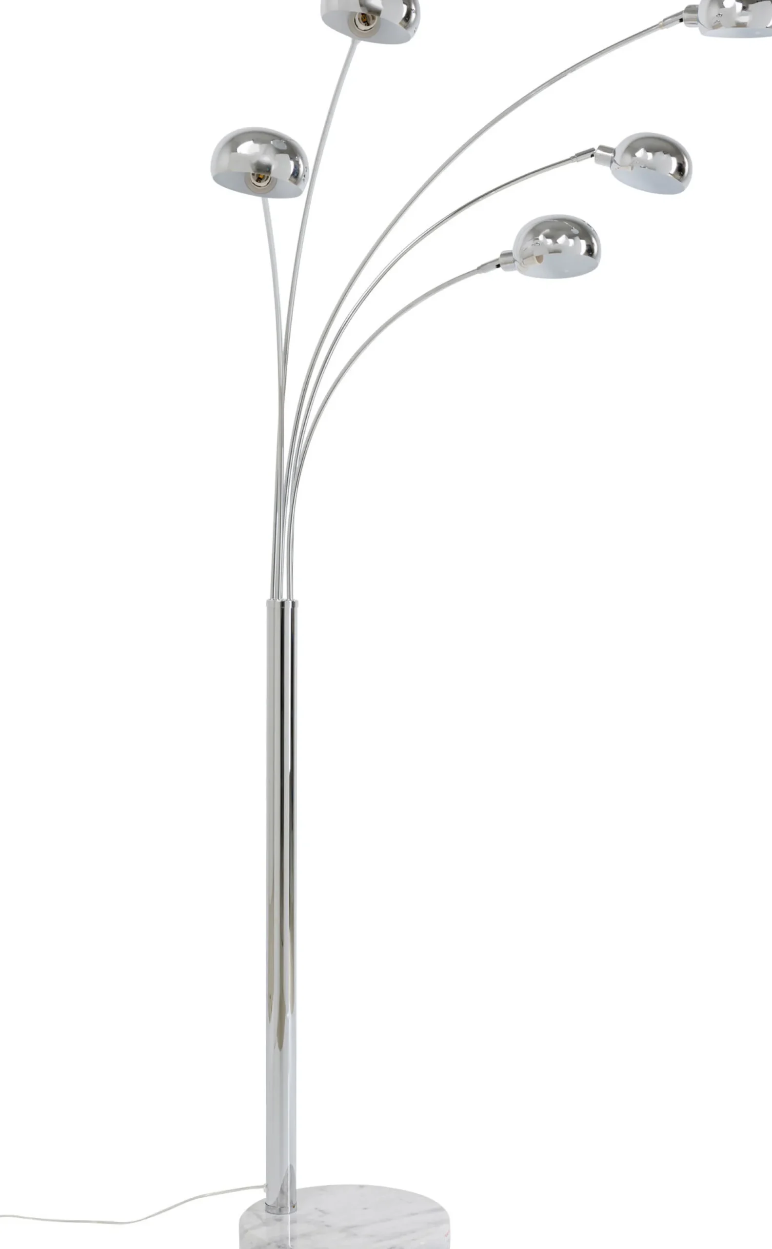 Lampa podłogowa Five Fingers 100x220 cm chromowa