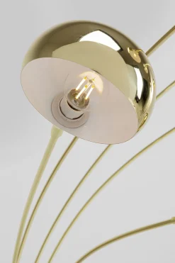 Lampa podłogowa Five Fingers 100x220 cm mosiężna