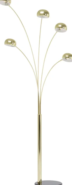Lampa podłogowa Five Fingers 100x220 cm mosiężna