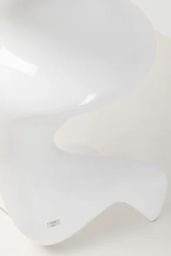 Lampa podłogowa Flow Figure biała 157cm