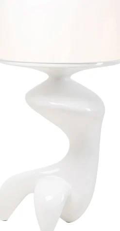 Lampa podłogowa Flow Figure biała 157cm