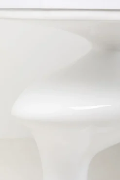 Lampa podłogowa Flow Figure biała 157cm