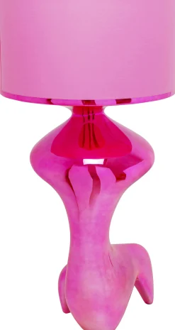 Lampa podłogowa Flow Figure różowa 157cm