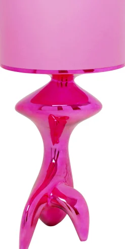Lampa podłogowa Flow Figure różowa 157cm