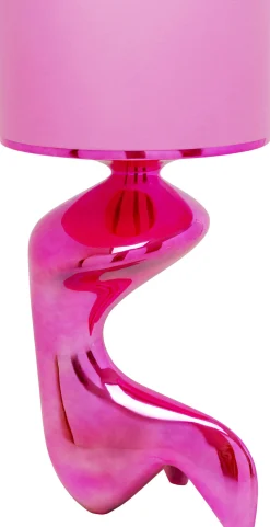 Lampa podłogowa Flow Figure różowa 157cm