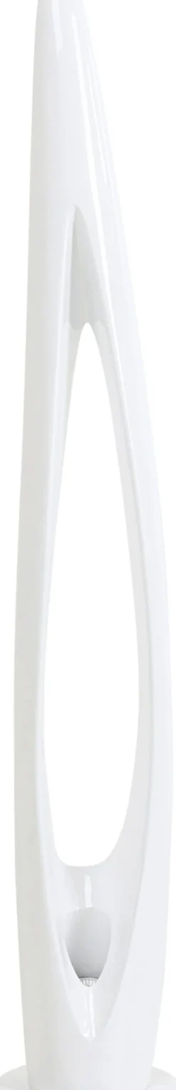 Lampa podłogowa Flow Flame biała 132cm