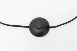 Lampa podłogowa Loungy czarna 160cm