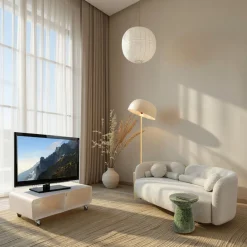 Lampa podłogowa Loungy ecru 160cm