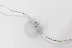 Lampa podłogowa palma biała strusie pióra 165 cm podstawa złota