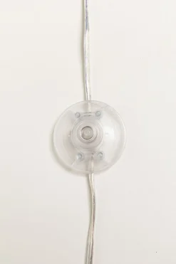 Lampa podłogowa palma zielona strusie pióra 165 cm podstawa złota