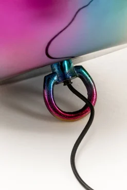 Lampa Podłogowa Rainbow Złota Ø35cm