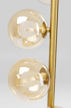 Lampa podłogowa Scal Balls 28x160 cm mosiężna