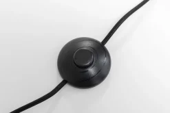 Lampa podłogowa Scal Balls 28x160 cm srebrna
