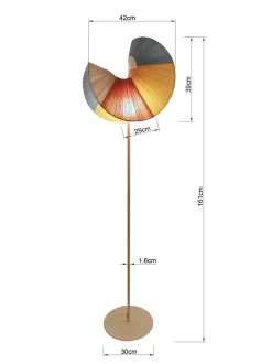 Lampa podłogowa Sella 160cm beżowa