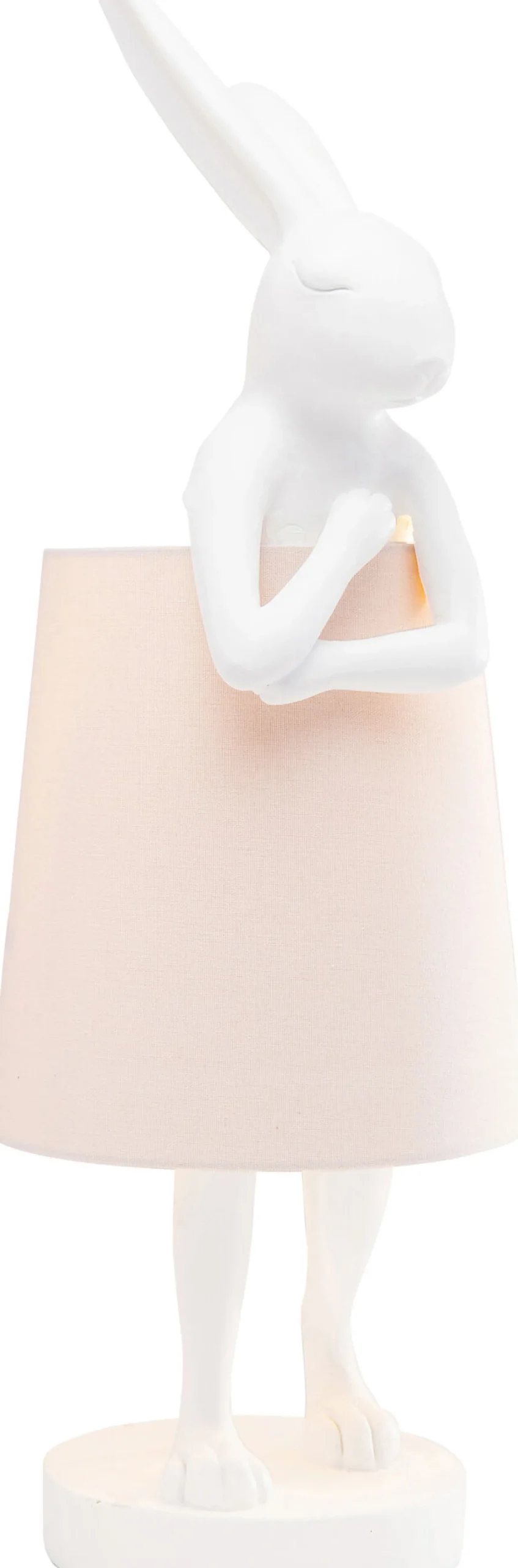 Lampa stołowa Animal Rabbit 27x68 cm biała