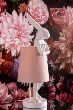Lampa stołowa Animal Rabbit 27x68 cm biała