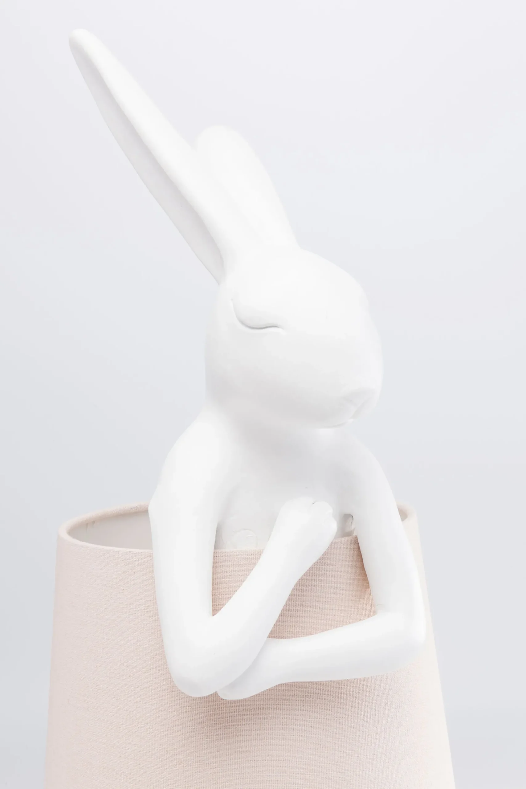 Lampa stołowa Animal Rabbit 27x68 cm biała