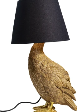 Lampa stołowa Duck 35x58 cm złota