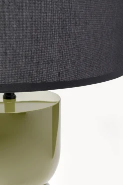 Lampa stołowa Eliano 53 cm zielona