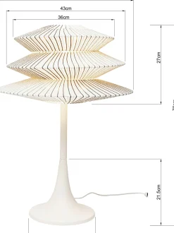Lampa Stołowa Facile Tre Ø50cm