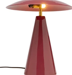 Lampa stołowa Fungo Flat malinowa 33cm
