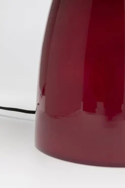 Lampa stołowa Fungo malinowa 37cm