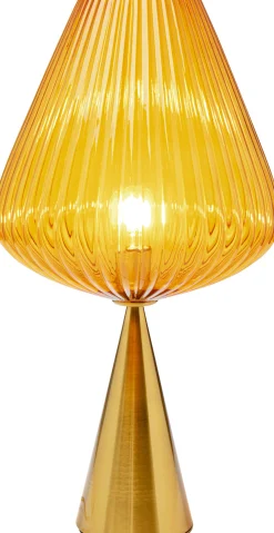 Lampa stołowa Genie pomarańczowa 66cm