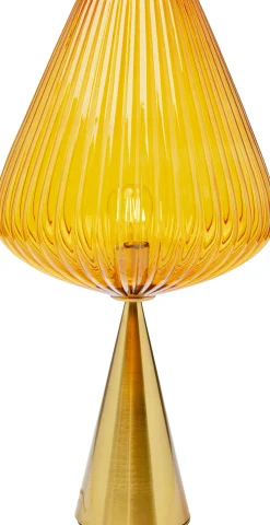 Lampa stołowa Genie pomarańczowa 66cm