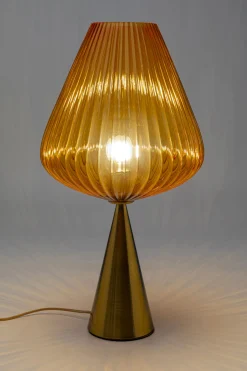 Lampa stołowa Genie pomarańczowa 66cm
