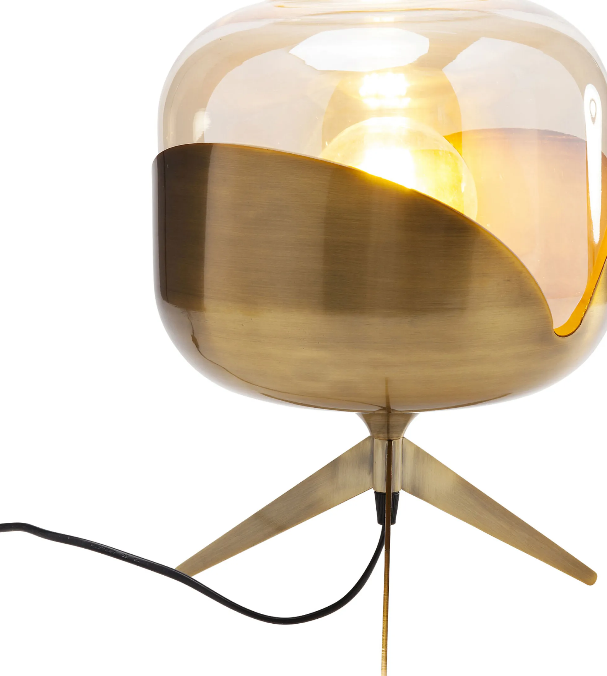 Lampa stołowa Golden Goblet Ball 27x35 cm