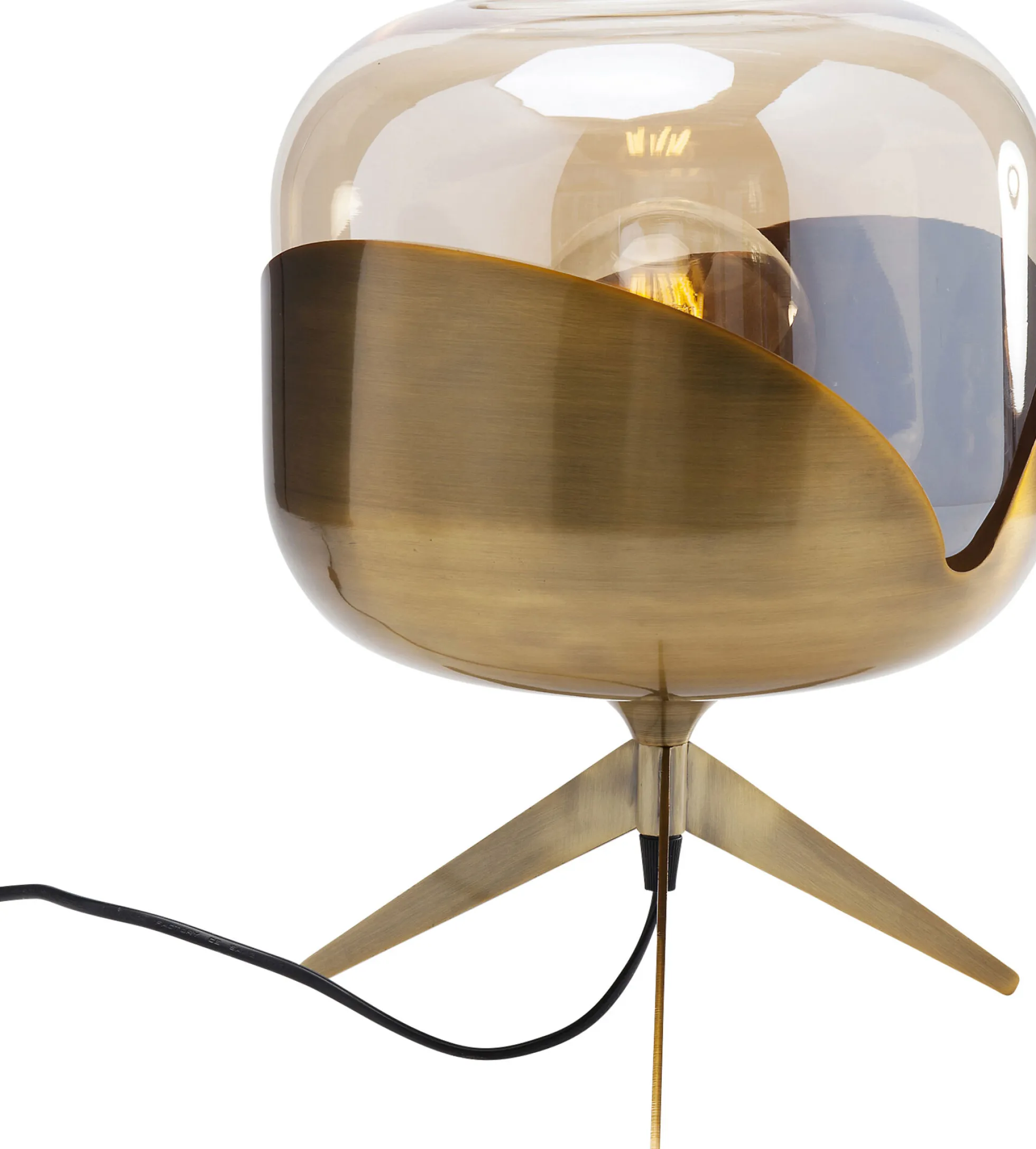 Lampa stołowa Golden Goblet Ball 27x35 cm