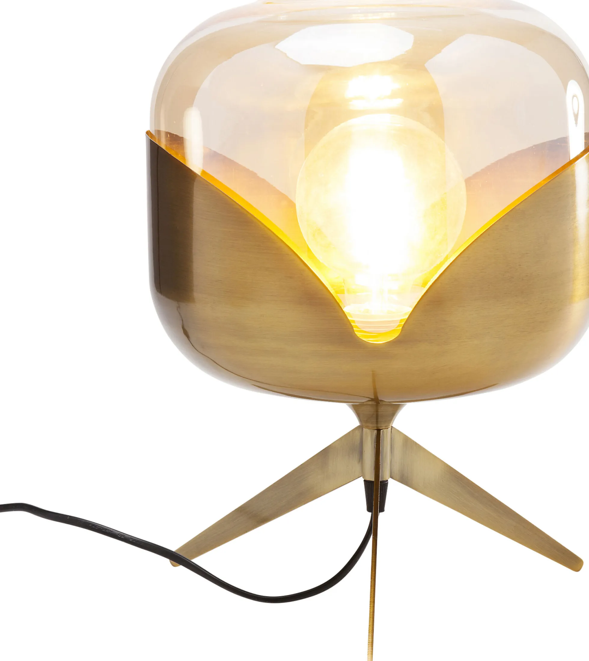 Lampa stołowa Golden Goblet Ball 27x35 cm